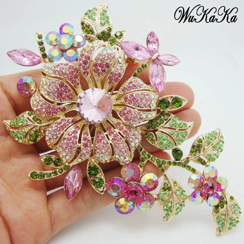 Large wedding brooches discount