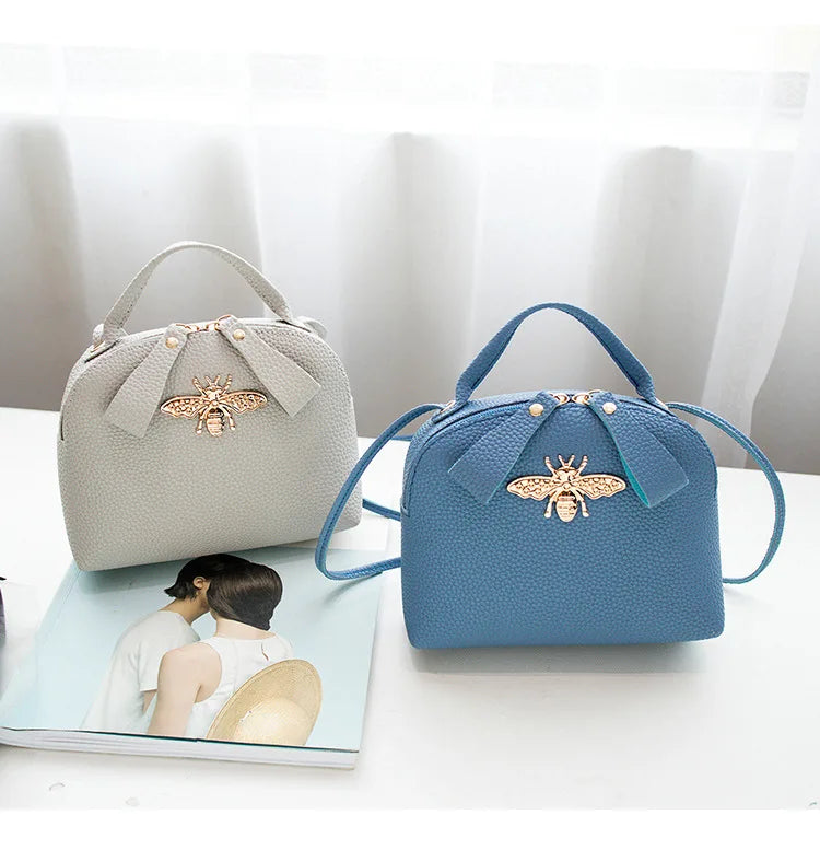 Women's Handbag Wholesale Bee Crossbody New Style Shoulder Messenger Bag Fashion Trend Zipper Bolsos Y2k Girls Cute Coin Purse