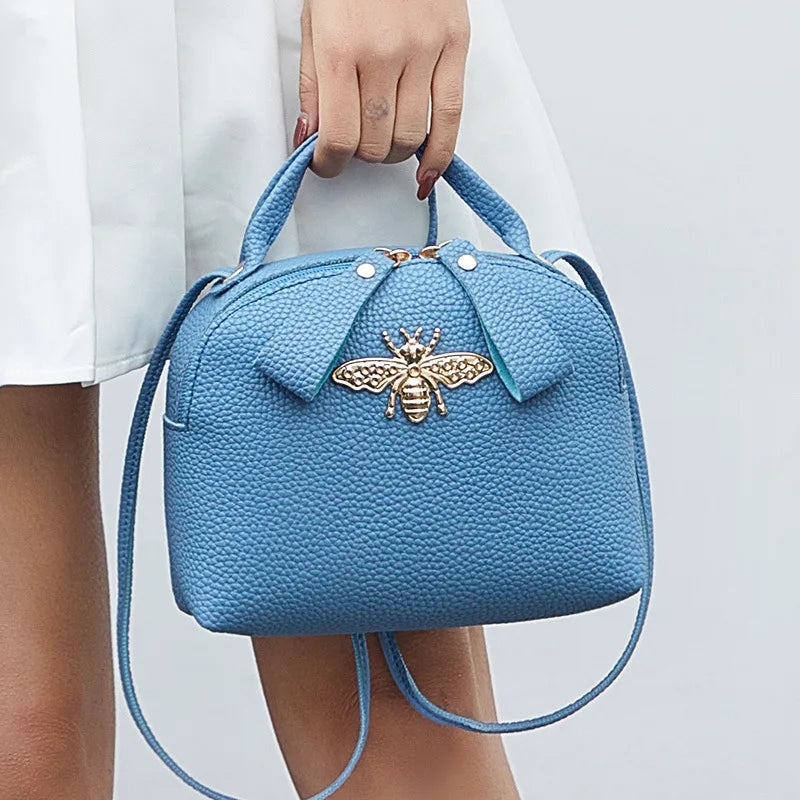 Women's Handbag Wholesale Bee Crossbody New Style Shoulder Messenger Bag Fashion Trend Zipper Bolsos Y2k Girls Cute Coin Purse