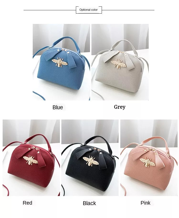Women's Handbag Wholesale Bee Crossbody New Style Shoulder Messenger Bag Fashion Trend Zipper Bolsos Y2k Girls Cute Coin Purse