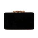 Women Evening Bags Butterfly Golden Day Clutch Rhinestones Shoulder Chain Party Holdr Handbags For Fashion Lady Purse
