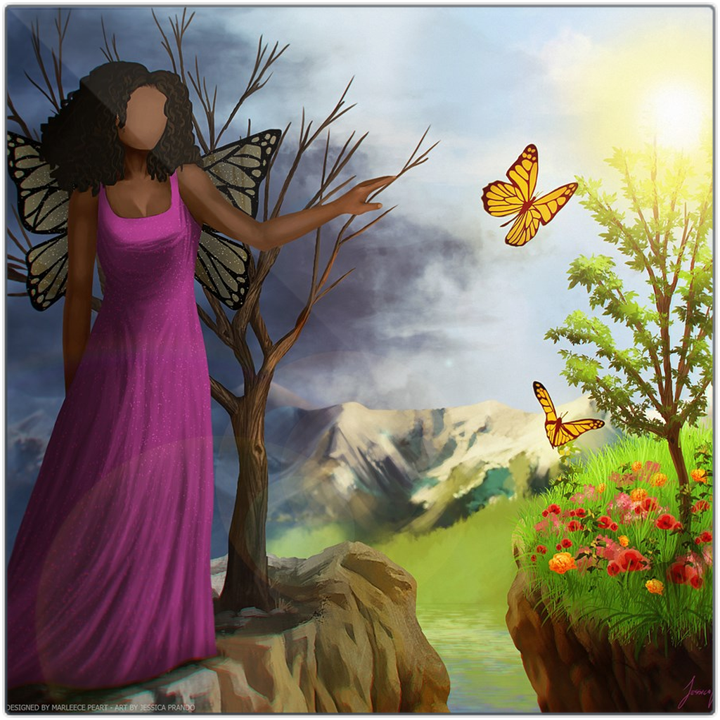 COURAGE -  Art in Metal Prints