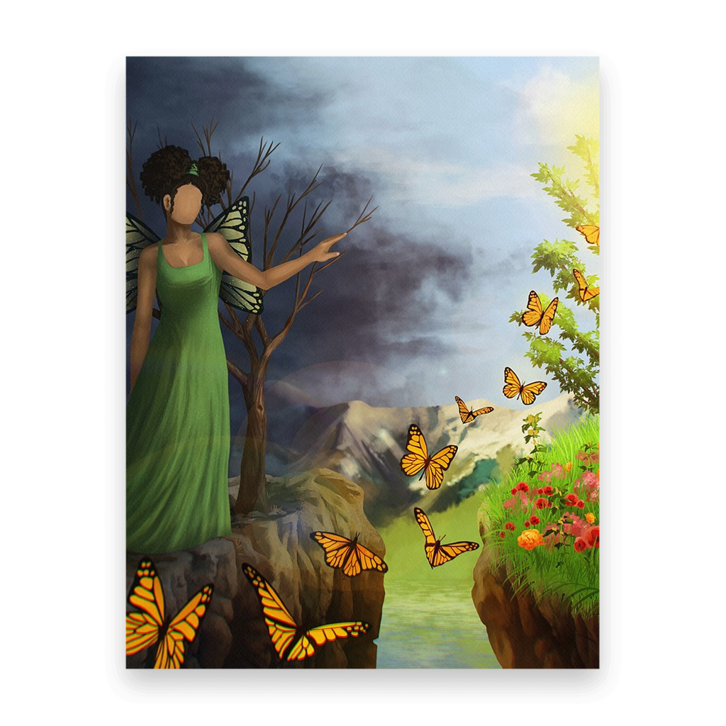 COURAGE - in Flat Cards