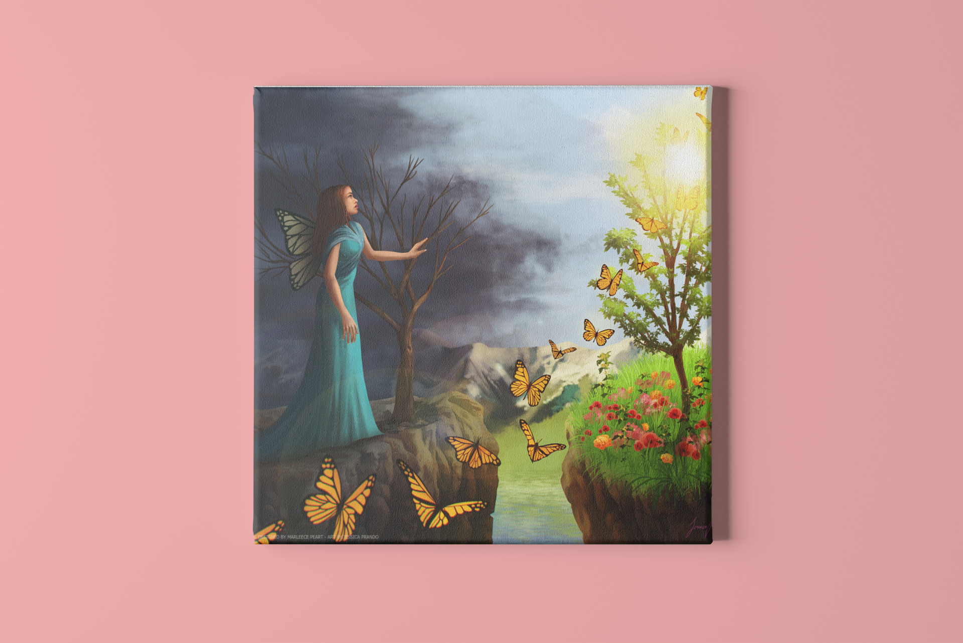 Courage 1 in Photo Paper Poster