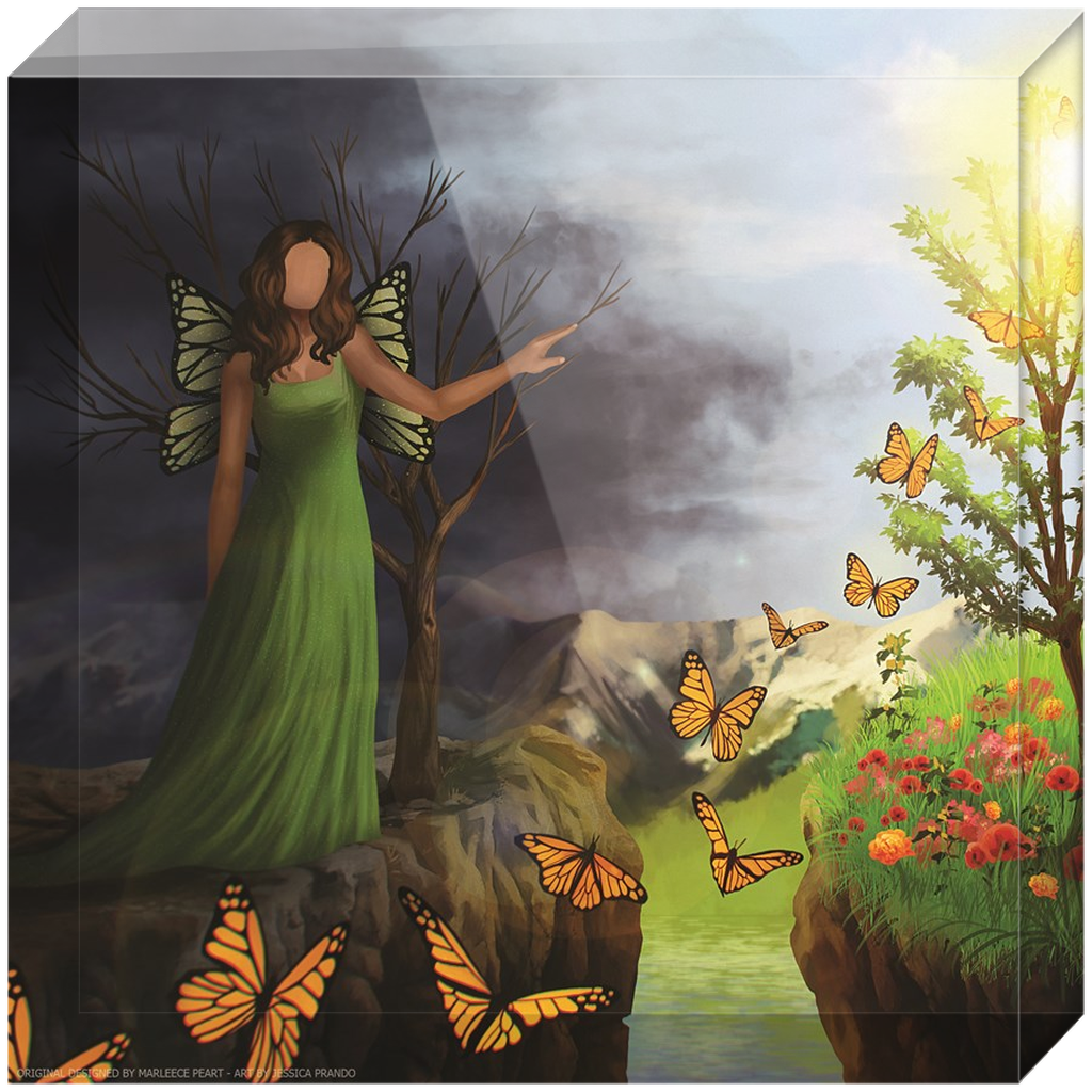 Courage 4 - in Acrylic Blocks