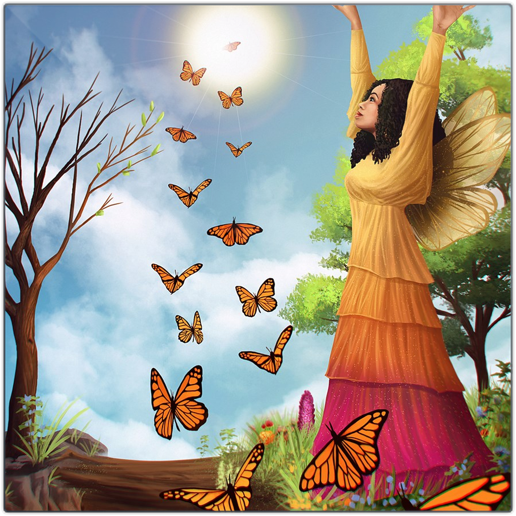 TRIUMPH - Art Designed by Marleece in Metal Prints