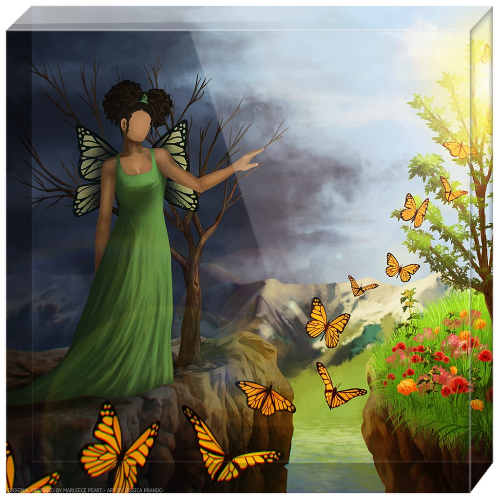 Courage 5 - in Acrylic Blocks