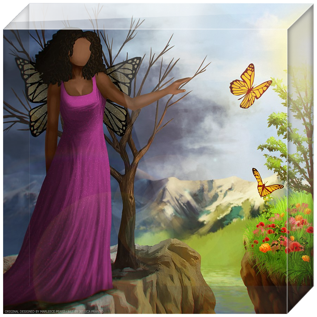 Courage 3 - in Acrylic Blocks