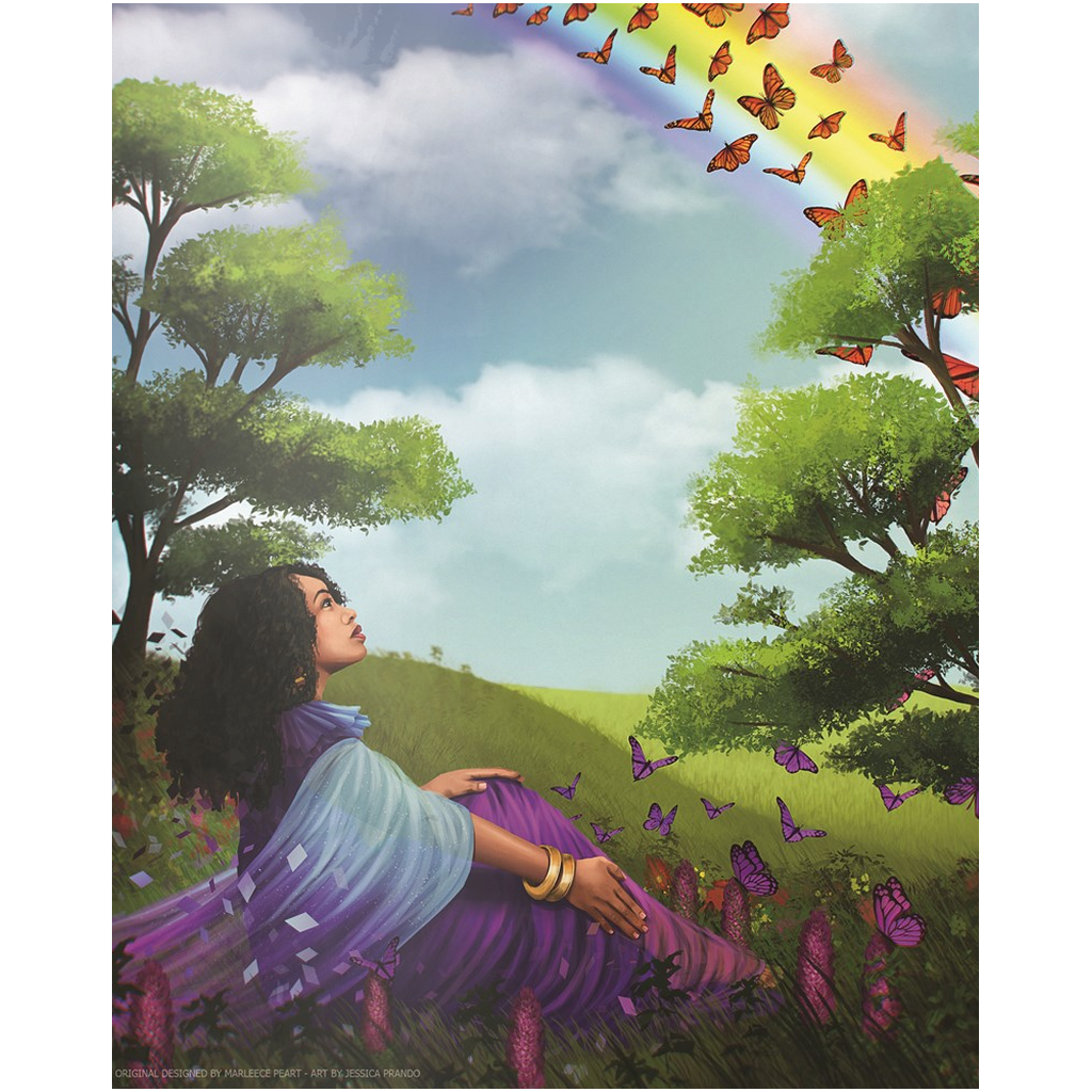 Metamorphosis Art Designed by Marleece in Metal Prints