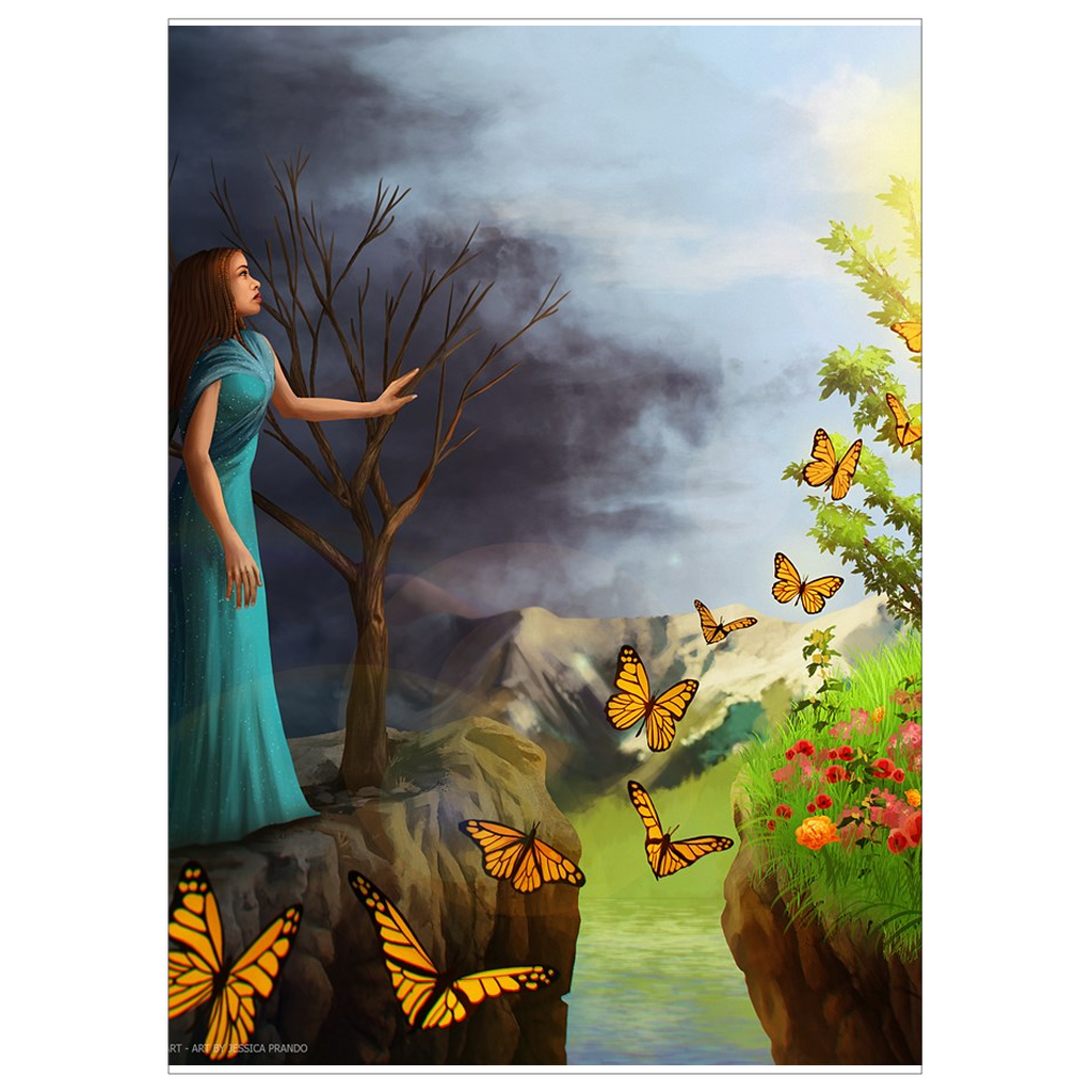 COURAGE 1 - in Flat Cards