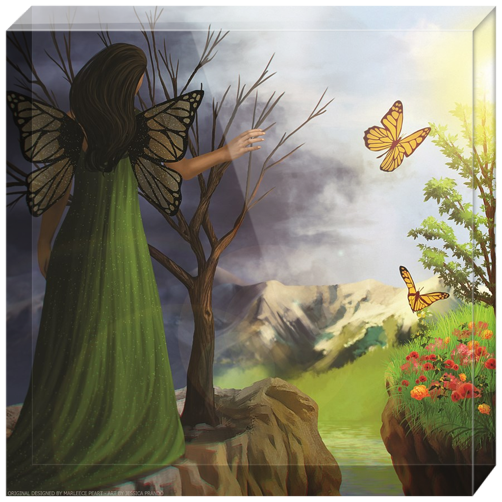 Courage 2 - in Acrylic Blocks