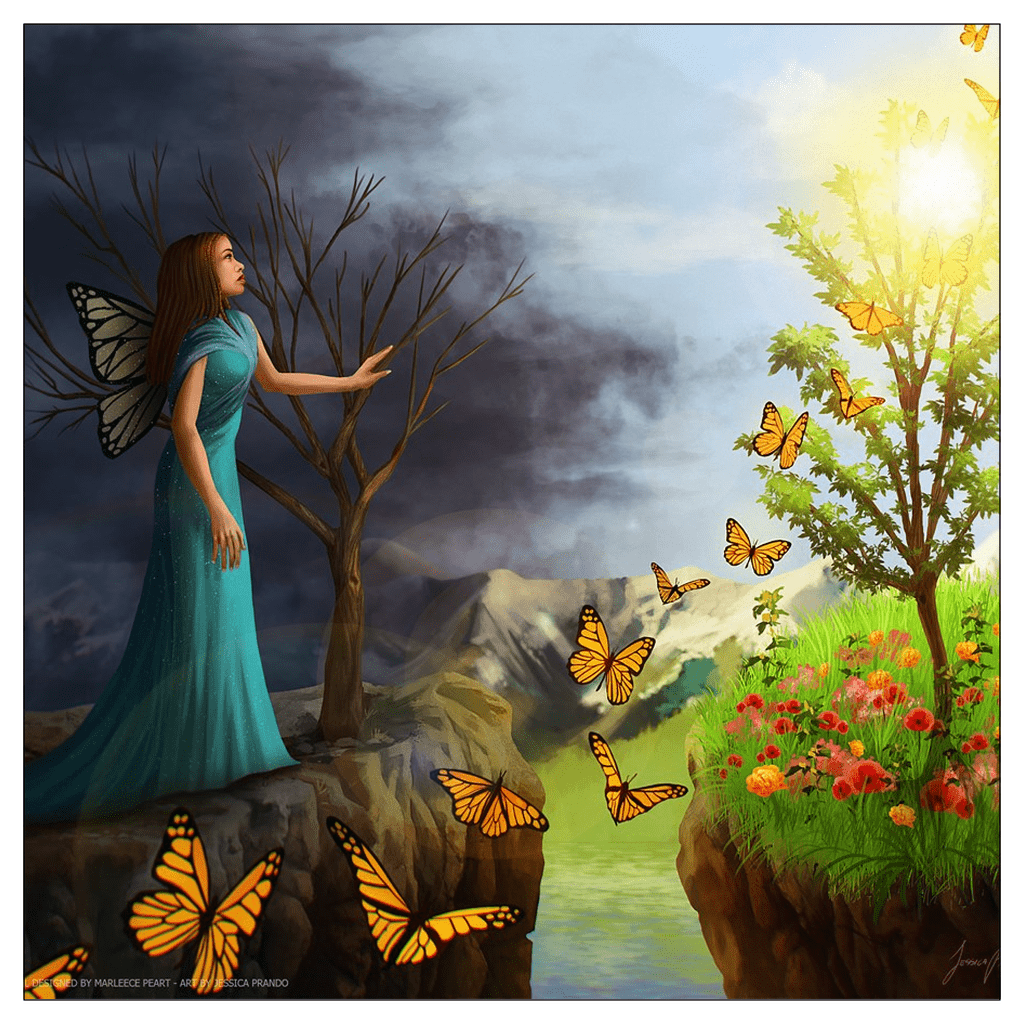 COURAGE 1 - in Flat Cards