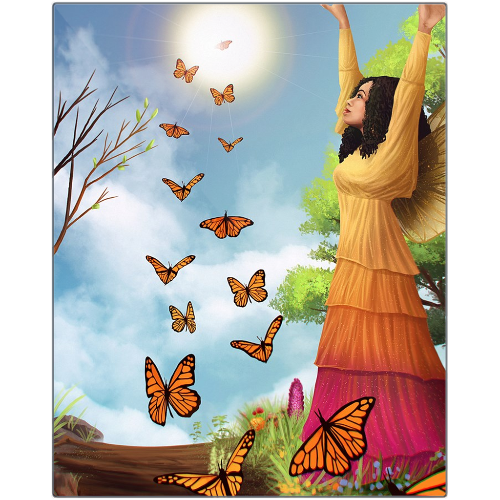 TRIUMPH - Art Designed by Marleece in Metal Prints
