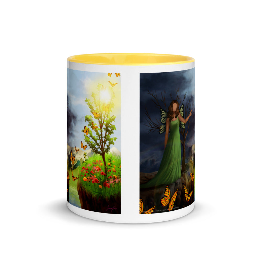 Courage 4 Mug with Color Inside