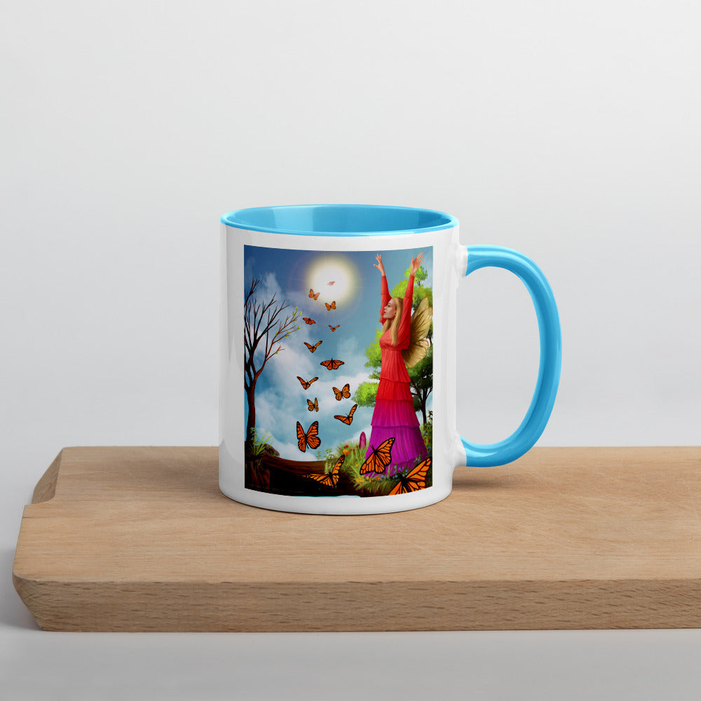 Triumph in Mug with Color Inside