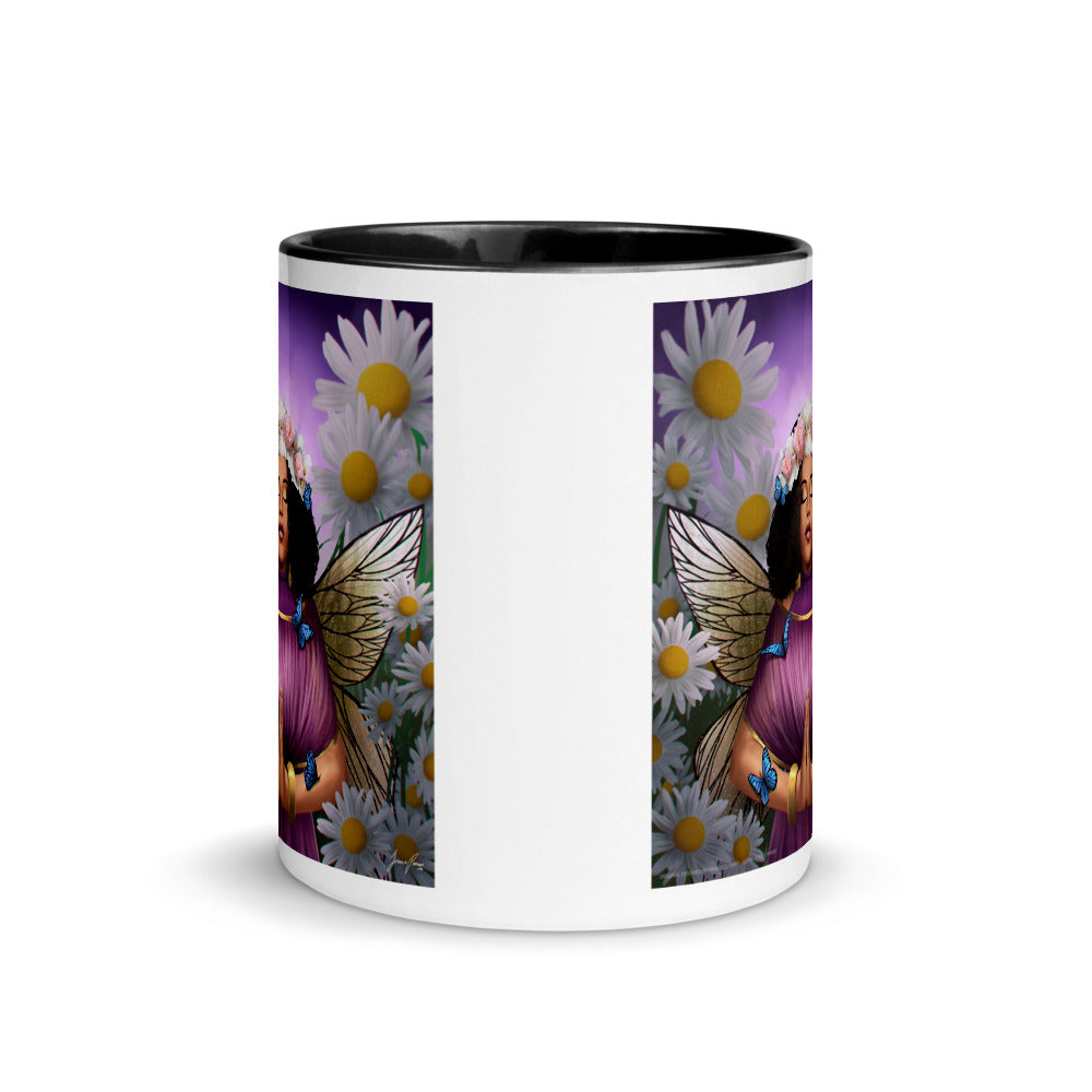 Peace on Mug with Color Inside