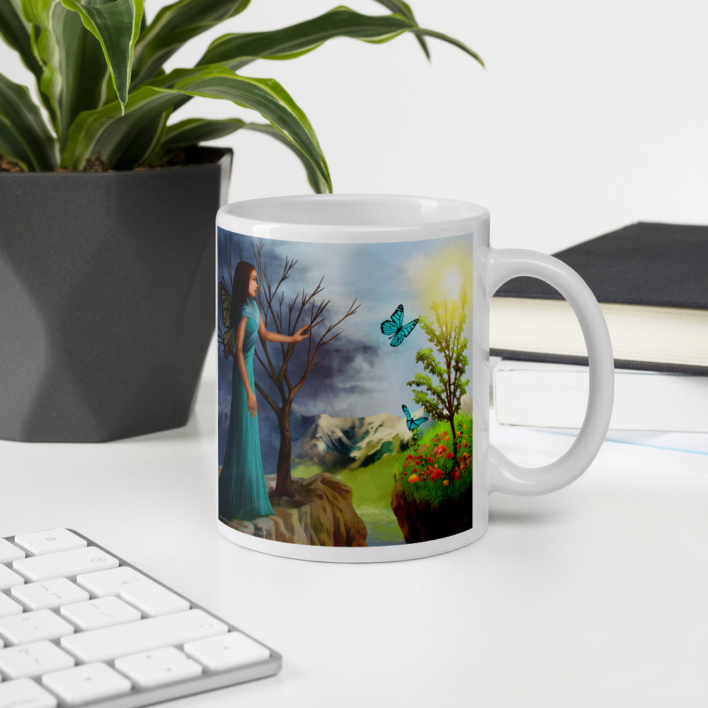 Courage on Coffee Mug