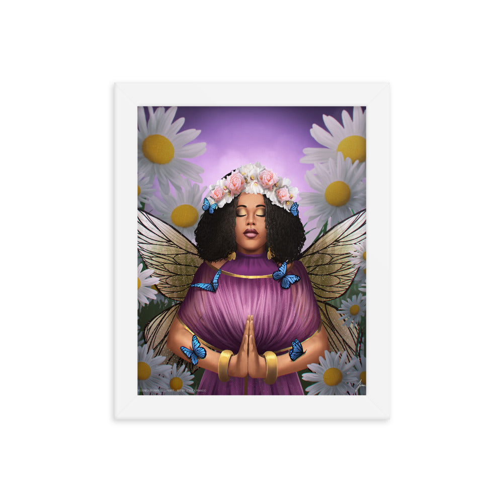Peace in Framed photo paper poster