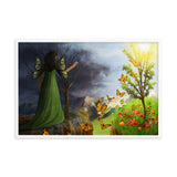 Courage 2 in Framed Photo Paper Poster