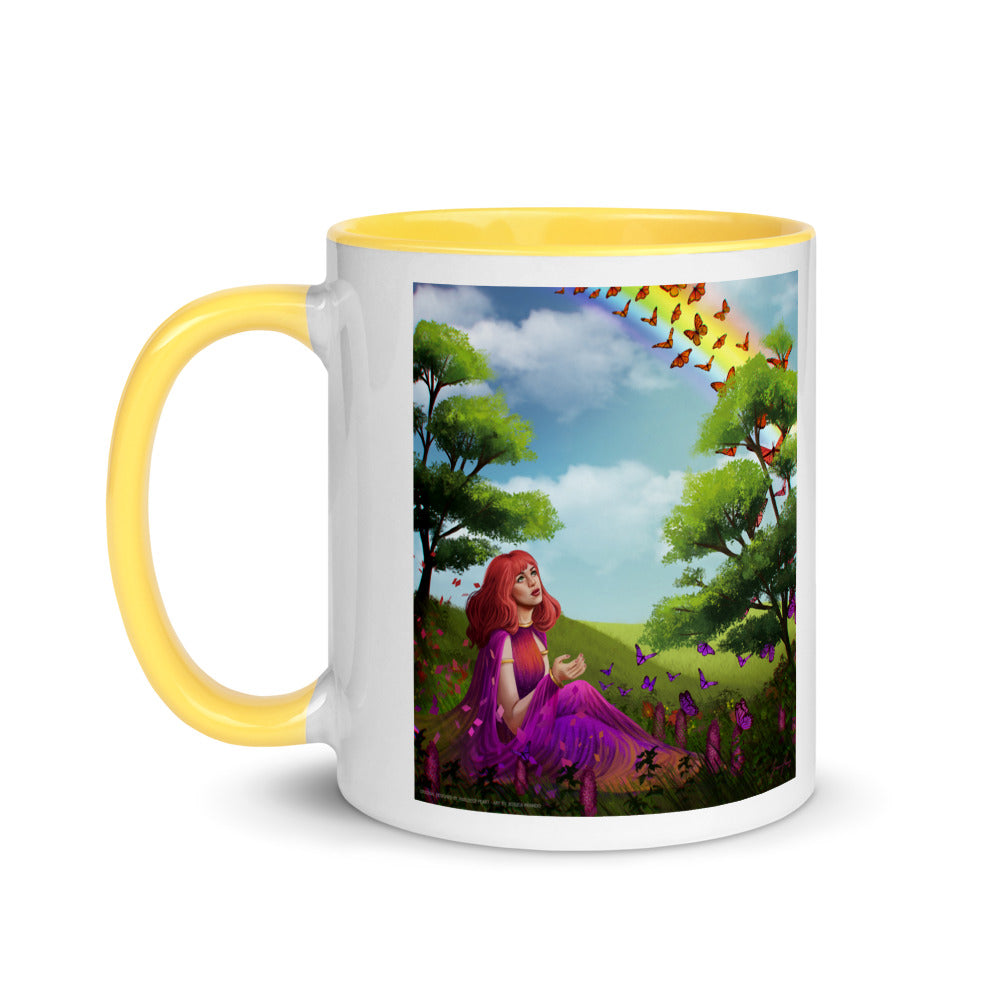 Metamorphosis on Mug with Color Inside