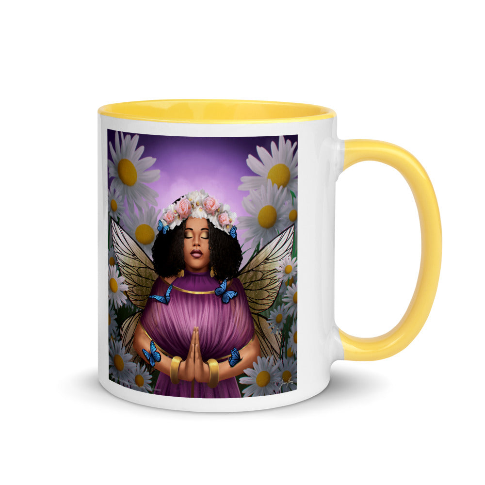 Peace on Mug with Color Inside