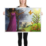 Courage 3 in Framed photo paper poster