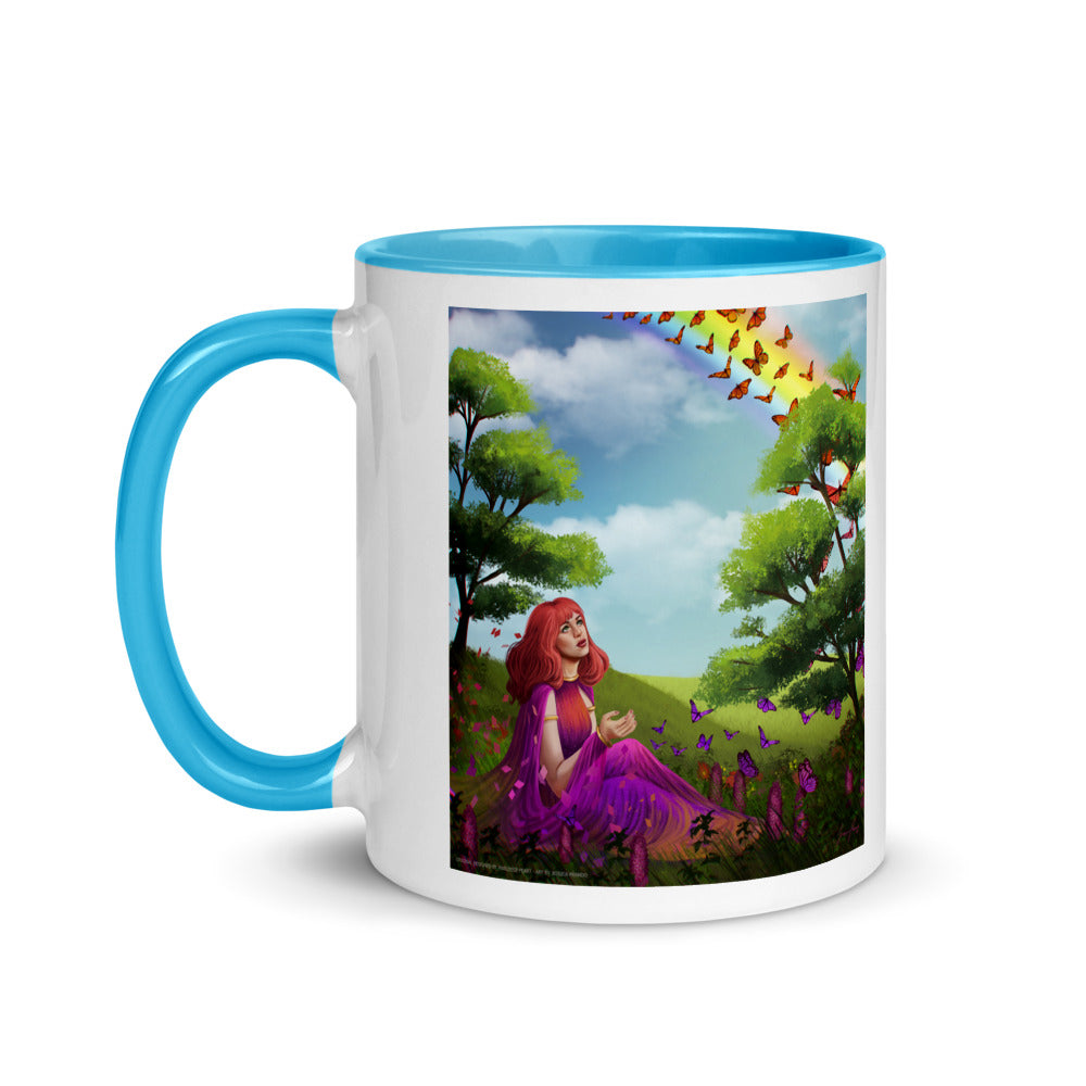 Metamorphosis on Mug with Color Inside