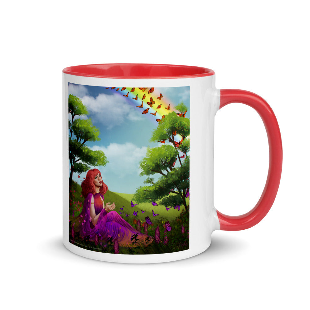 Metamorphosis on Mug with Color Inside