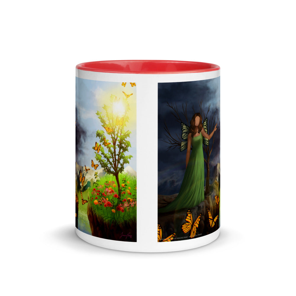Courage 4 Mug with Color Inside