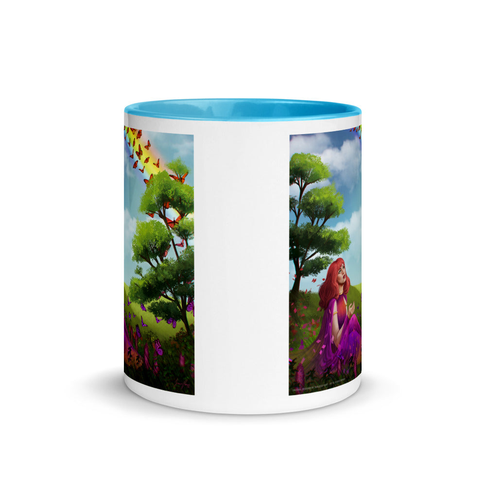 Metamorphosis on Mug with Color Inside