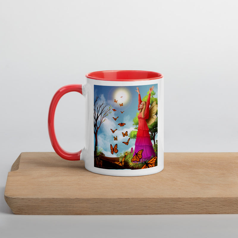 Triumph in Mug with Color Inside