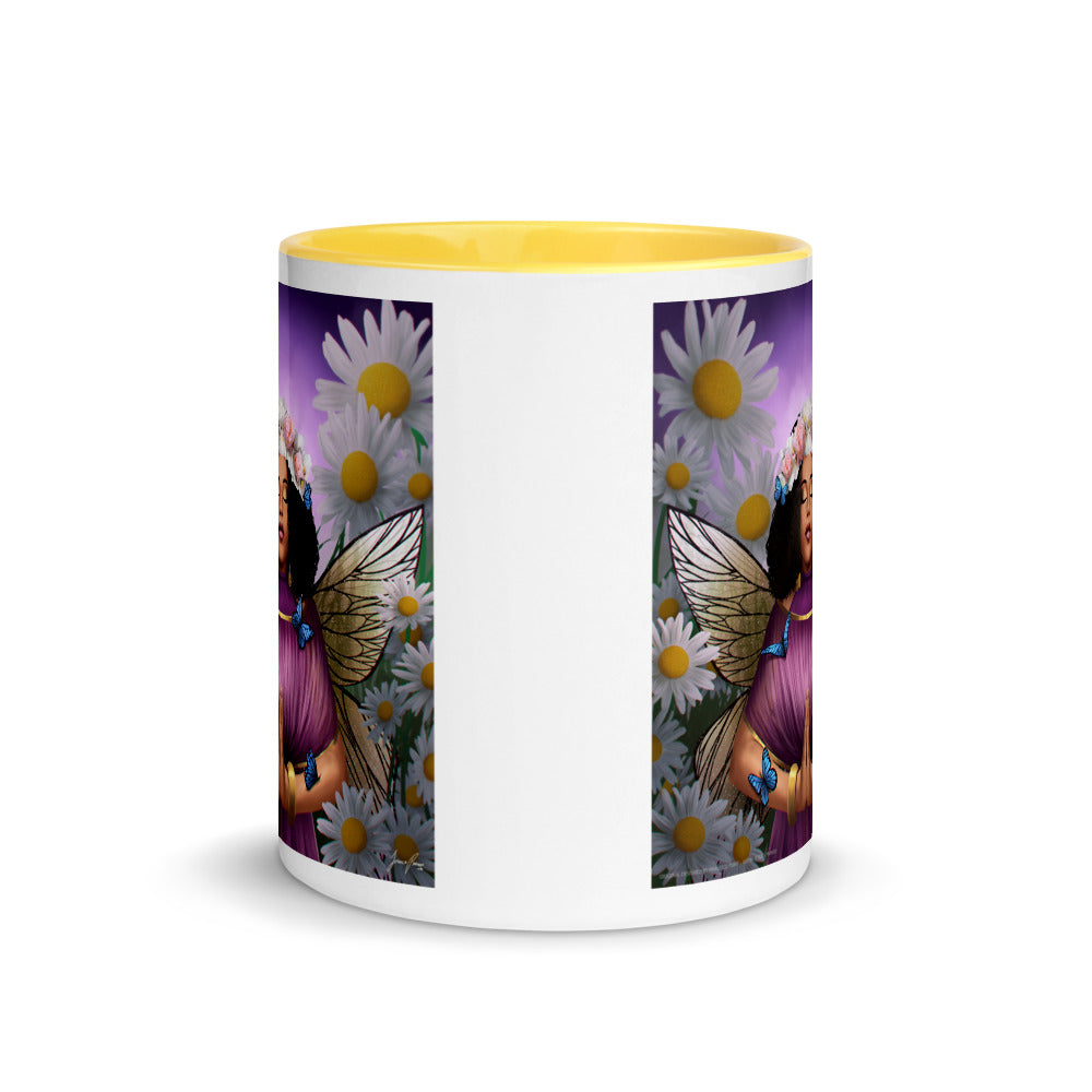 Peace on Mug with Color Inside