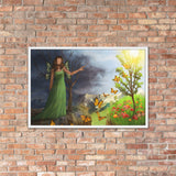 Courage 4 in Framed photo paper poster