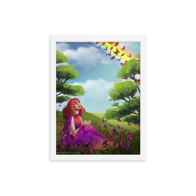 Metamorphosis in Framed photo paper poster