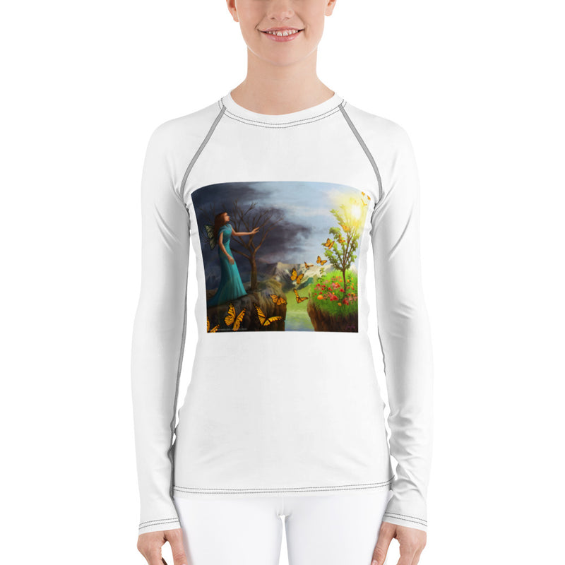Courage Women's Rash Guard T-Shirt