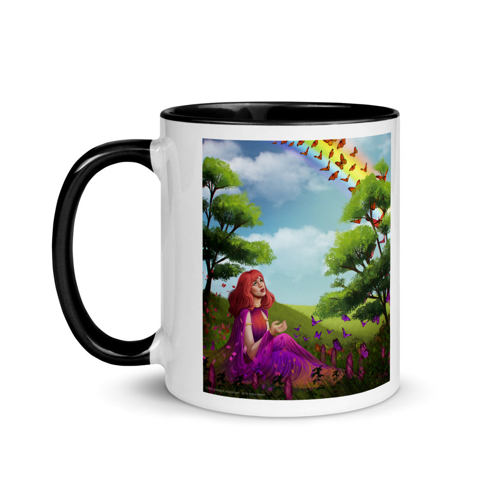 Metamorphosis on Mug with Color Inside