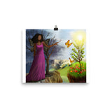 Courage 3 in Photo Paper Poster