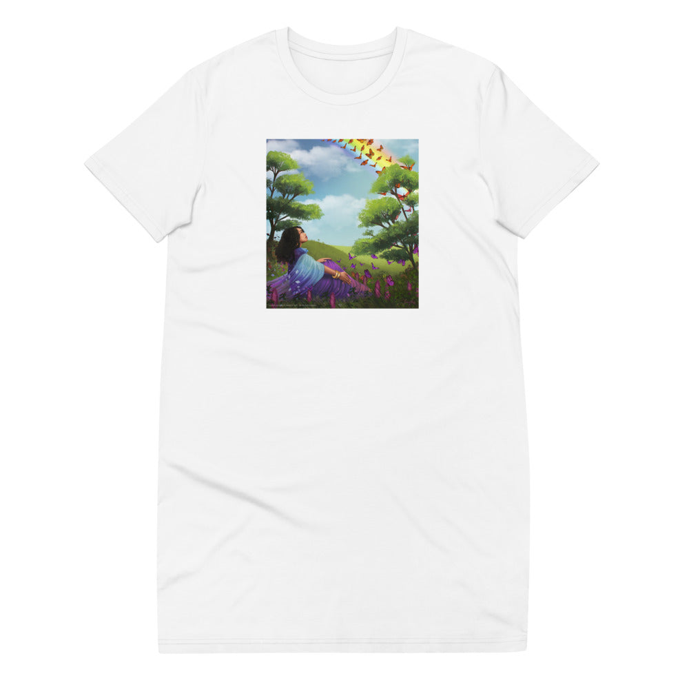 Organic cotton t-shirt dress