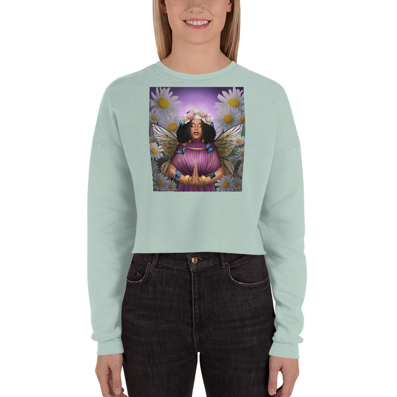 Peace Crop Sweatshirt