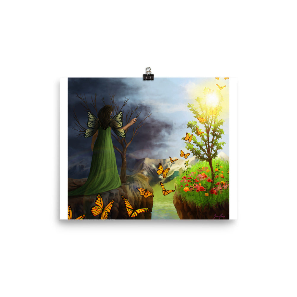 Courage 2 in Photo Paper Poster