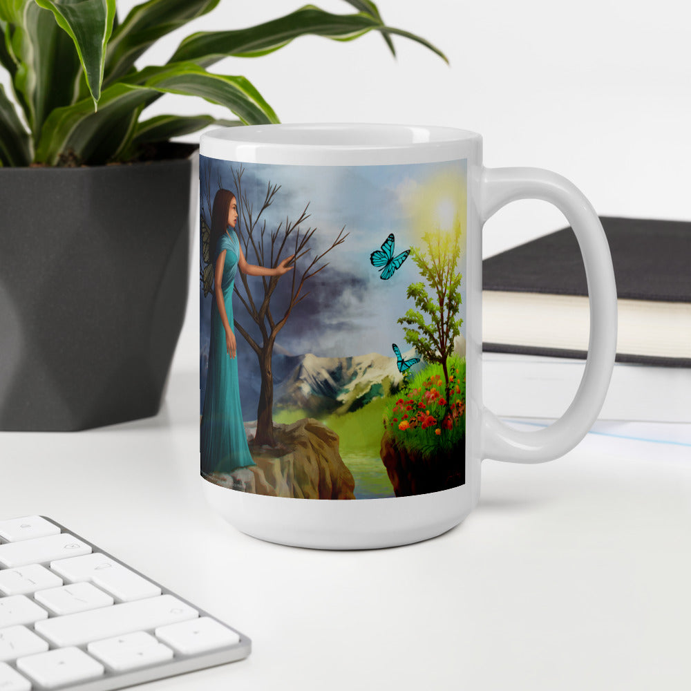 Courage on Coffee Mug