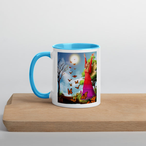 Triumph in Mug with Color Inside
