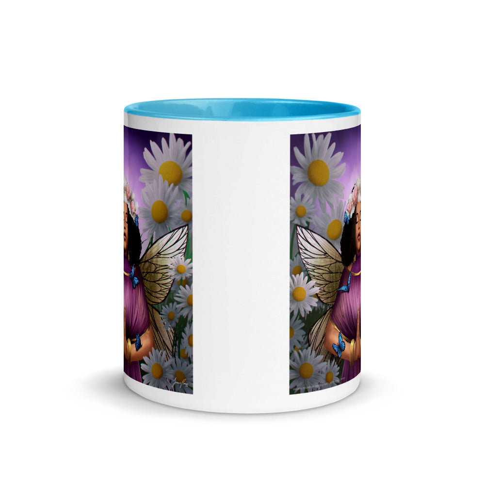 Peace on Mug with Color Inside