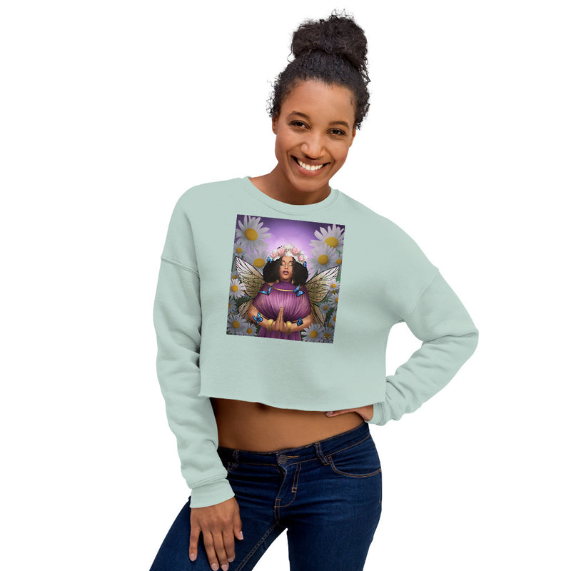 Peace Crop Sweatshirt