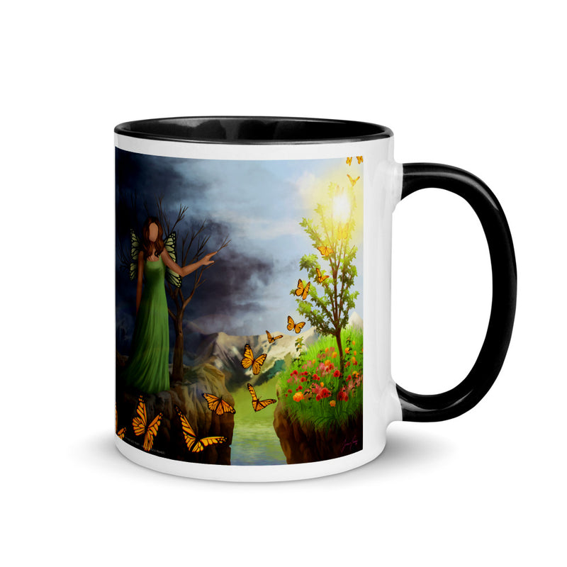 Courage 4 Mug with Color Inside