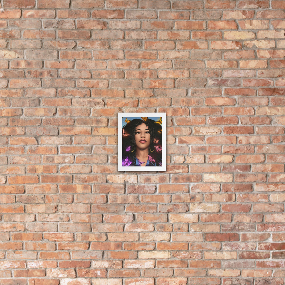 Transformation in Framed Photo Paper Poster