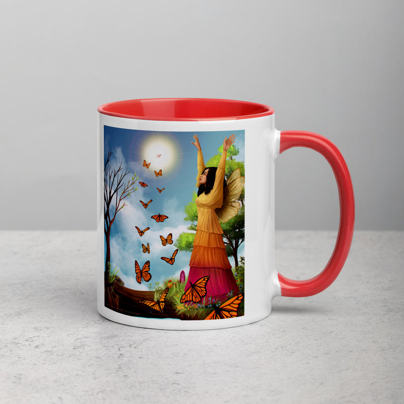 Triumph on Coffee Mug with Color Inside