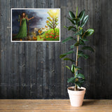 Courage 4 in Framed photo paper poster