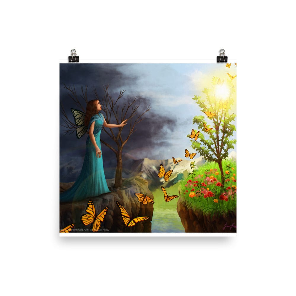 Courage 1 in Photo Paper Poster