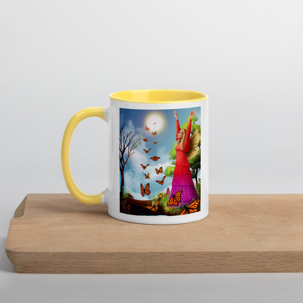 Triumph in Mug with Color Inside